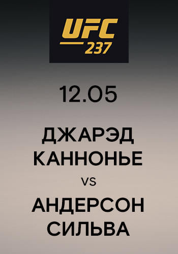 Постер к сериалу Джарэд Каннонье vs Андерсон Сильва 2019